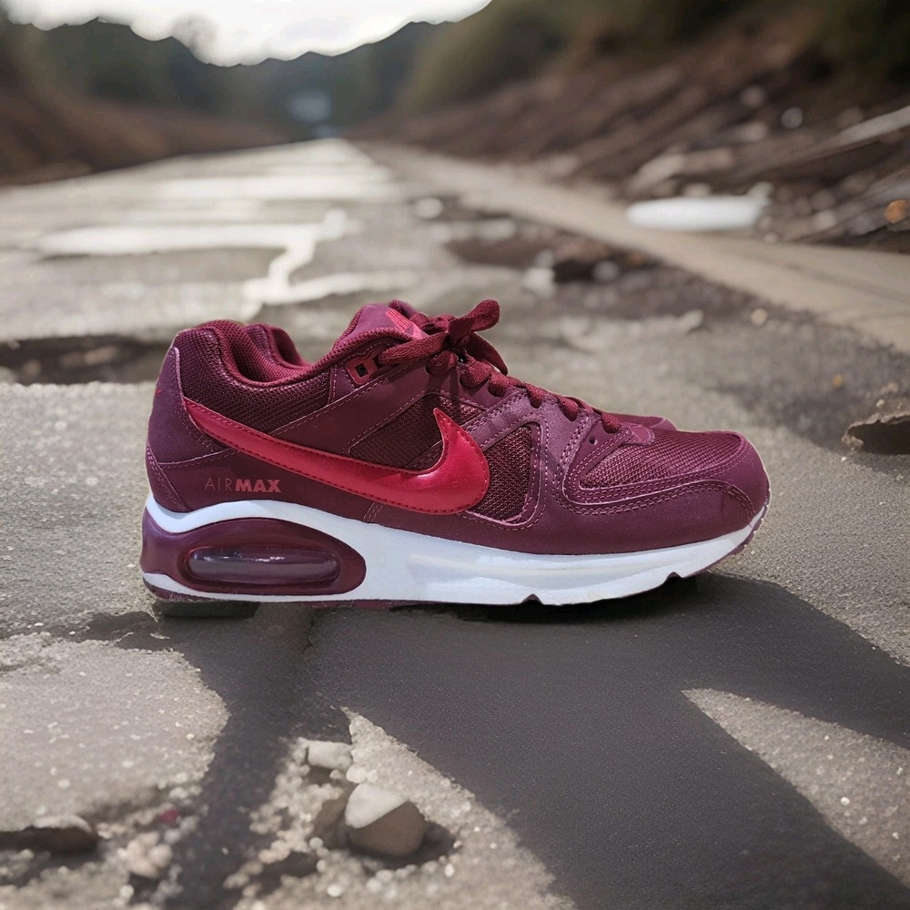 New Nike Air Max Command Men's 9.5 Women's 11 Team Red 629993661 W/box
